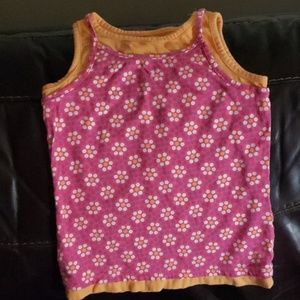 Floral dot tank
